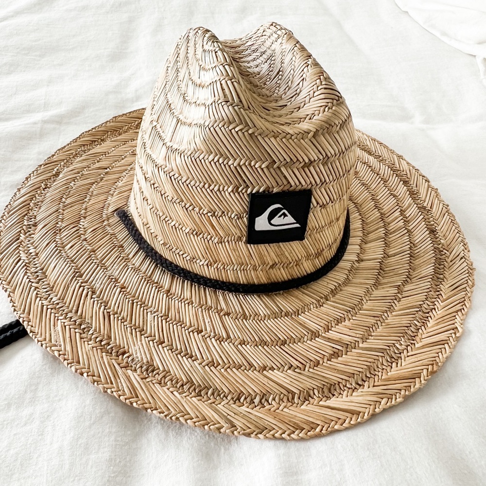 Toddler Quicksilver Straw Beach Hat